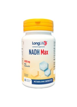 LONGLIFE NADH MAX 60CPR RIVEST
