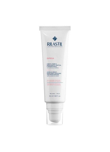 RILASTIL DIFESA CREMA STERILE EMOLLIENTE LENITIVA REIDRATANTE 50 ML RILASTIL DIFESA CREMA STERILE EMOLLIENTE LENITIVA REIDRATANTE 50 ML