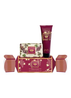 BACCHE DI VINUM COFANETTO BIO SAPONETTA & BIO CREMA MANI CONOLIO DI OLIVA BIO