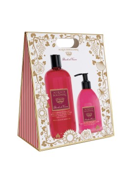 BACCHE DI VINUM COFANETTO BAG BIO BAGNODOCCIA DELICATO ALL'OLIO DI OLIVA BIO + BIO CREMA FLUIDA CORPO ALL'OLIO DI OLIVABIO