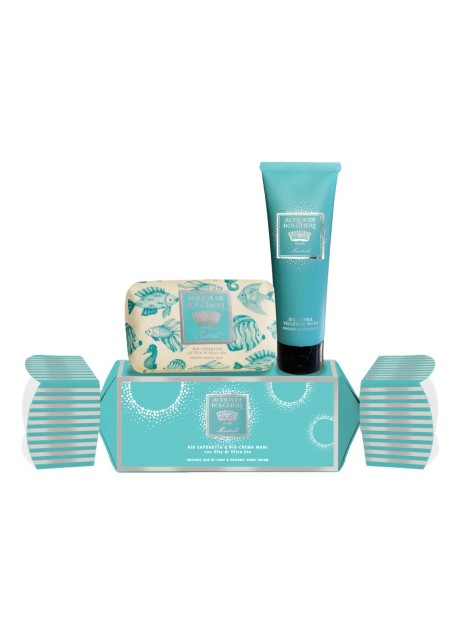 MAESTRALE COFANETTO CARAMELLA BIO SAPONETTA & BIO CREMA MANICON OLIO DI OLIVA BIO