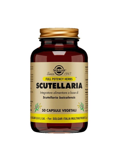 SCUTELLARIA 50CPS  SOLGAR