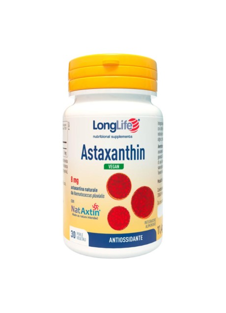 LONGLIFE ASTAXANTHIN VEGAN 8MG