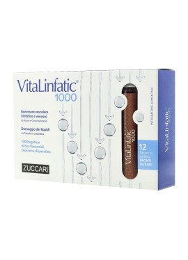 Vitalinfatic 1000 - 12 flaconcini da 25 millilitri - Zuccari 