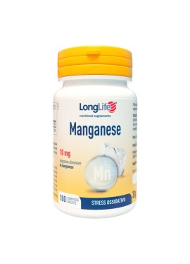 LONGLIFE MANGANESE 10MG 100CPR