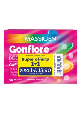 MASSIGEN GONFIORE 20 BUSTINE OROSOLUBILI 1+1