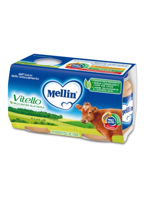 MELLIN-OMO.VITELLO 2X120G