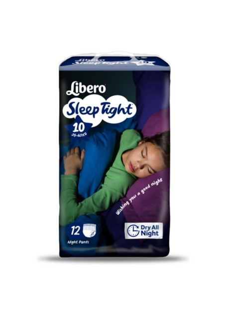 LIBERO SLEEPTIGHT 10 12PEZZI