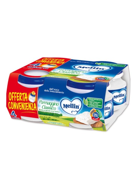 MELLIN-FORMAGGINO CLASS 4X80G