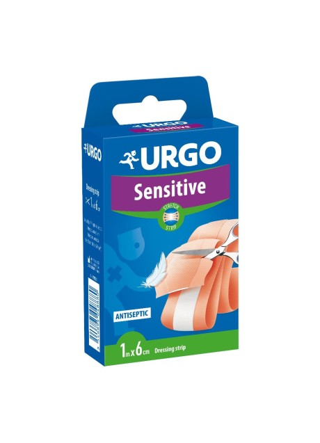 URGO SENSITIVE STR CER MT1X6CM