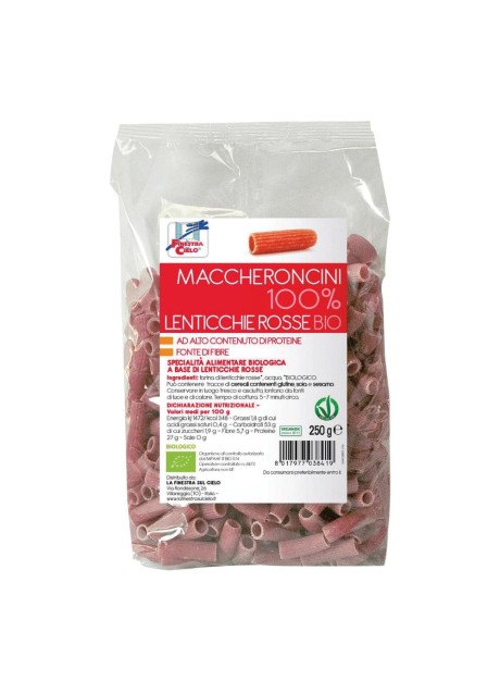 MACCHERONCINI 100% LENTIC RO