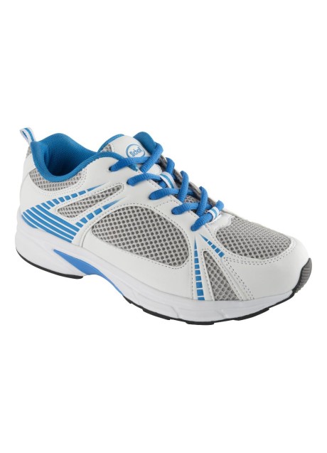 Lightwalker - calzatura sportiva traspirante per donna colore grigio/azzurro misura 37 - Scholl