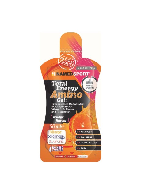 NAMED SPORT TOTAL ENERGY AMINO GEL ARANCIA