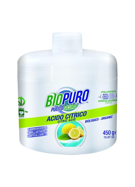 BIOPURO ACIDO CITRICO 450G