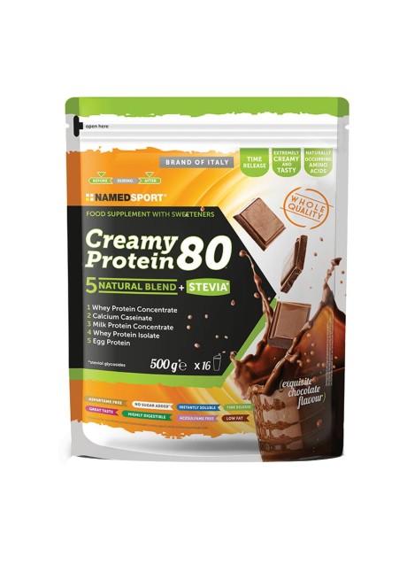 Named Sport Creamy Protein 80 - Gusto Exquisite Chocolate 500 g
