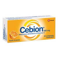 Cebion vitamina C gusto arancia - 20 compresse masticabili