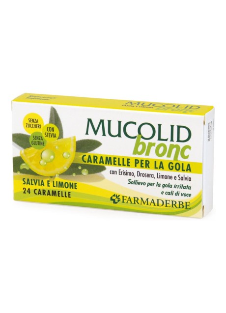 MUCOLID BRONC 24CARAMELLE SALVIA