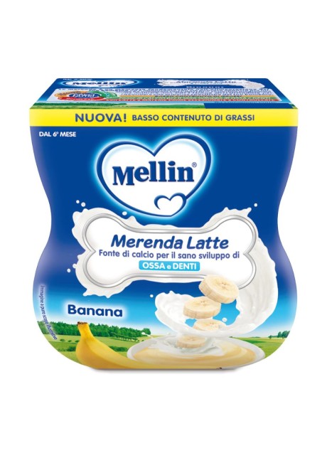 MELLIN MER LATTE BANANA 2X100G