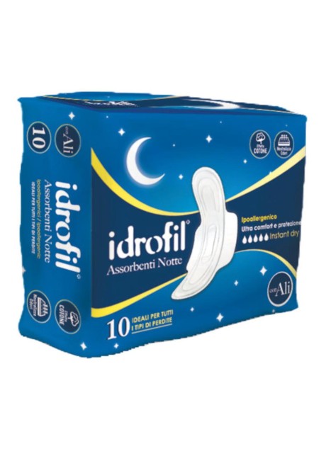 ASSORBENTI NOTTE CON ALI 10PZ