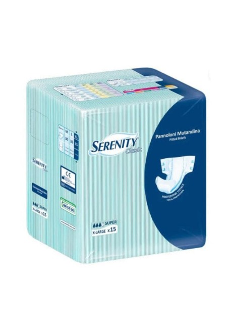 PANNOLONE MUT CLAS SUP XL 15PZ