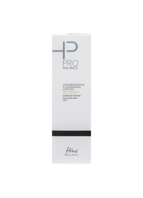 HINO NATURAL SKINCARE PRO BALANCE COMBINATION CLEANSING LOTION DETERGENTE PELLI MISTE 200 ML