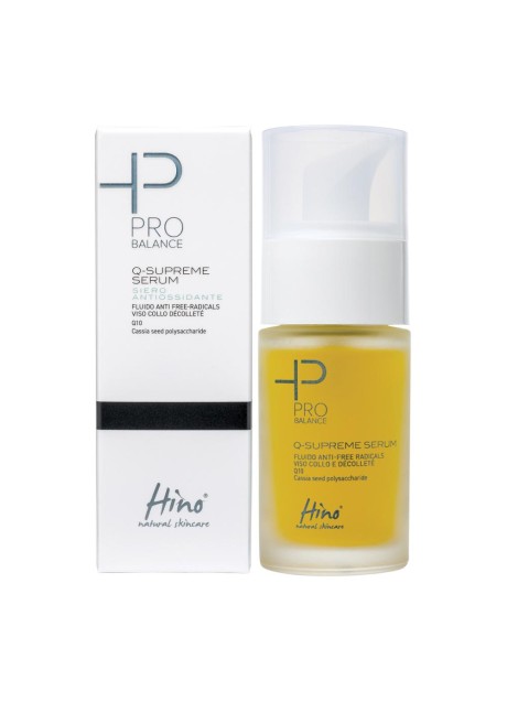 HINO NATURAL SKINCARE PRO BALANCE Q-SUPREME SERUM SIERO ANTIOSSIDANTE 30 ML