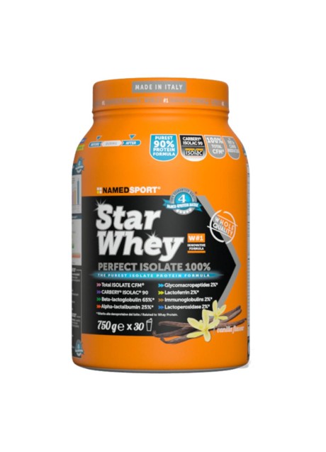 STAR WHEY ISOLATE VANILLA 750G