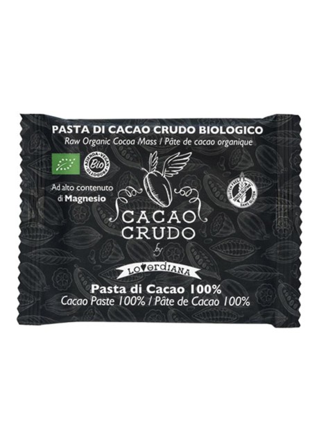 TAVOLETTA CACAO 100% CRUDO BIO 3