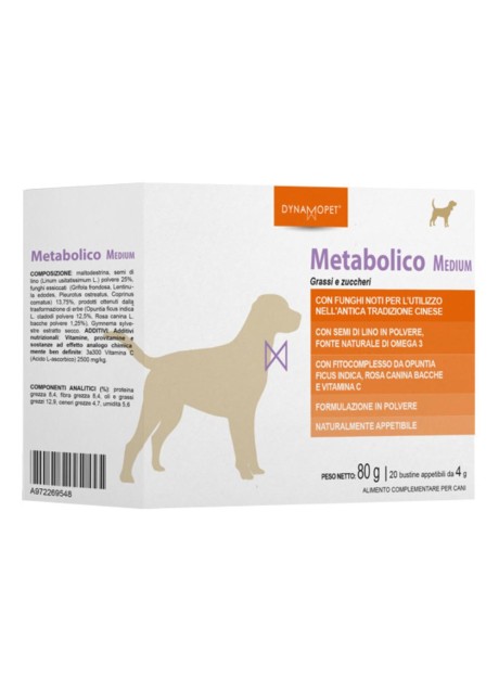 METABOLICO 20BUST 4G VET