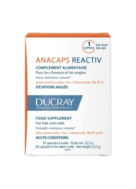 Anacaps Reactiv Ducray - 30 capsule