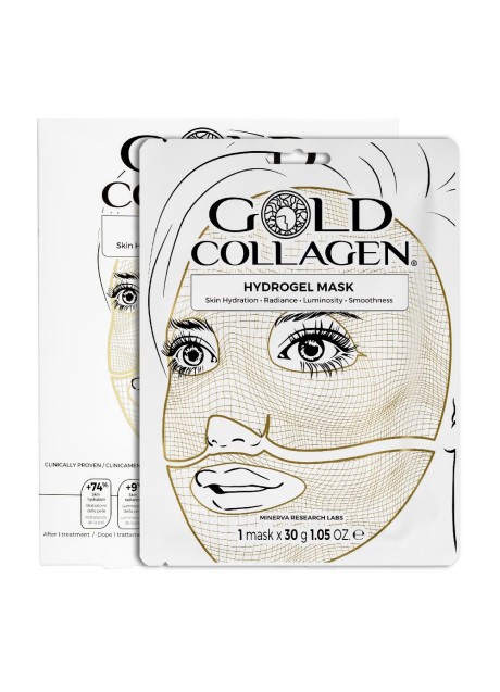 GOLD COLLAGEN HYDROGEL MASK 4PZ