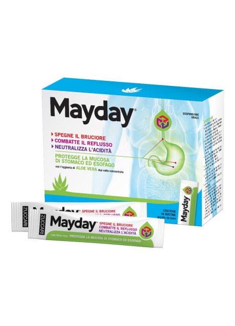 Mayday 18 stick alla menta per acidità e reflusso