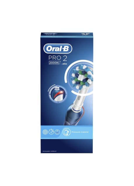 SPAZZOLINO ELETTRICO ORAL B 2000 PRO CROSSACTION