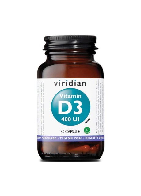 VITAMIN D3 400IU 30CPS VEG