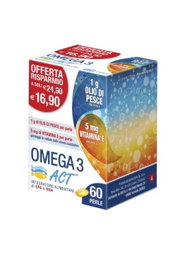 OMEGA 3 ACT 60PERLE 1G