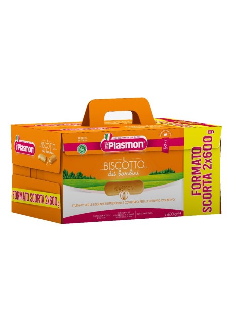 PLASMON BISCOTTO 2X600G