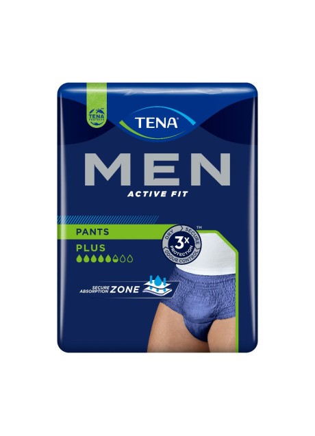 TENA MEN PANTS ACTIVE FIT M 9P