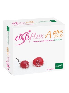 Cistiflux A Plus 36+D integratore per le vie urinarie 14 buste