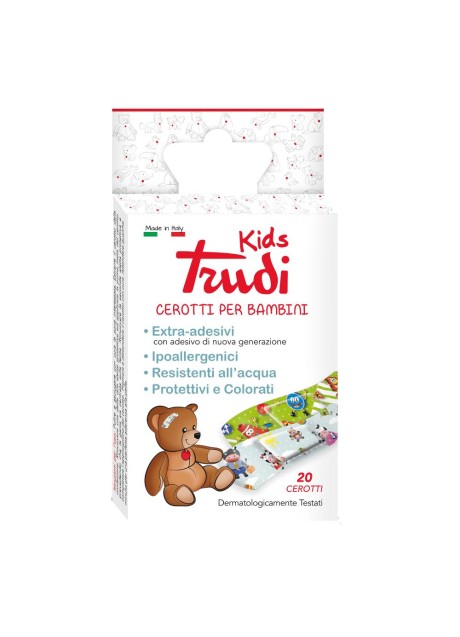 TRUDI KIDS CEROTTI 20 PEZZI