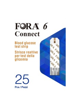 FORA 6 CONNECT STR GLICEM 25PZ