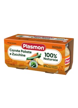 PLASMON OMOGENEIZZATO CAROTE PATATE ZUCCHINE 4 X 80 G