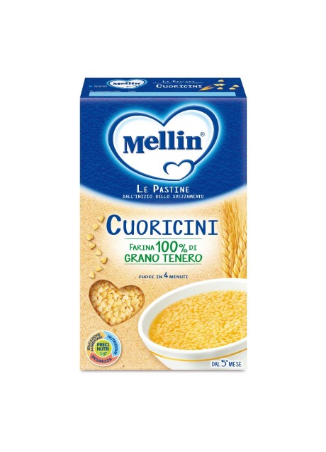 MELLIN-PASTA CUORICINI 320G