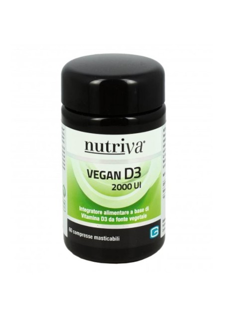 NUTRIVA VEGAN D3 60CPR 2000UI