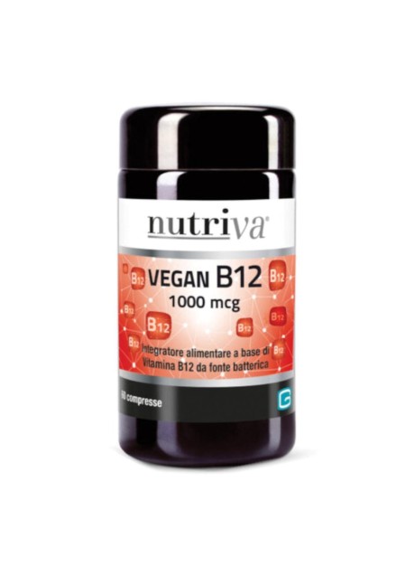 NUTRIVA VEGAN B12 60CPR 1000MC