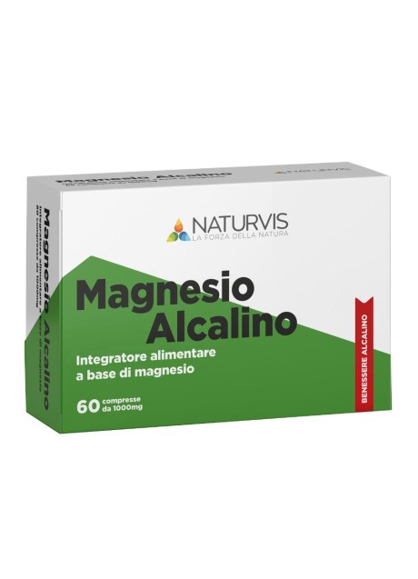 MAGNESIO ALCALINO 60CPR NATURVIS