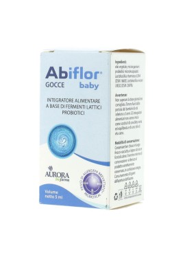 Abiflor Baby gocce - Equilibrio flora batterica intestinale