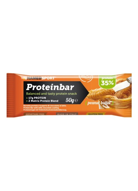 NAMED SPORT PROTEINBAR BURRO DI ARACHIDI 50G