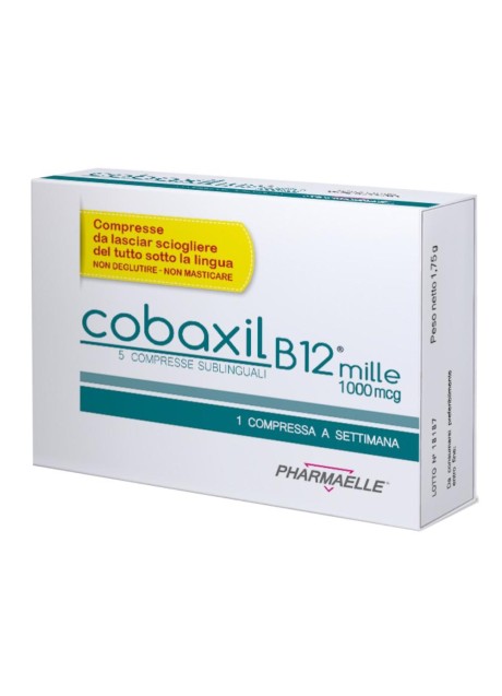 Cobaxil B12 mille - 5 compresse 1000 mg