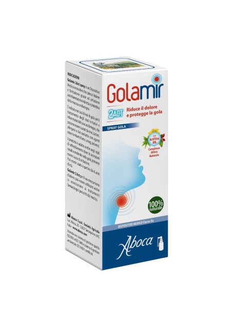 Aboca Golamir 2ACT spray 30 ml