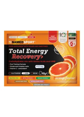 Named Sport Total Energy Recovery - gusto Orange - buste monodose 40 grammi